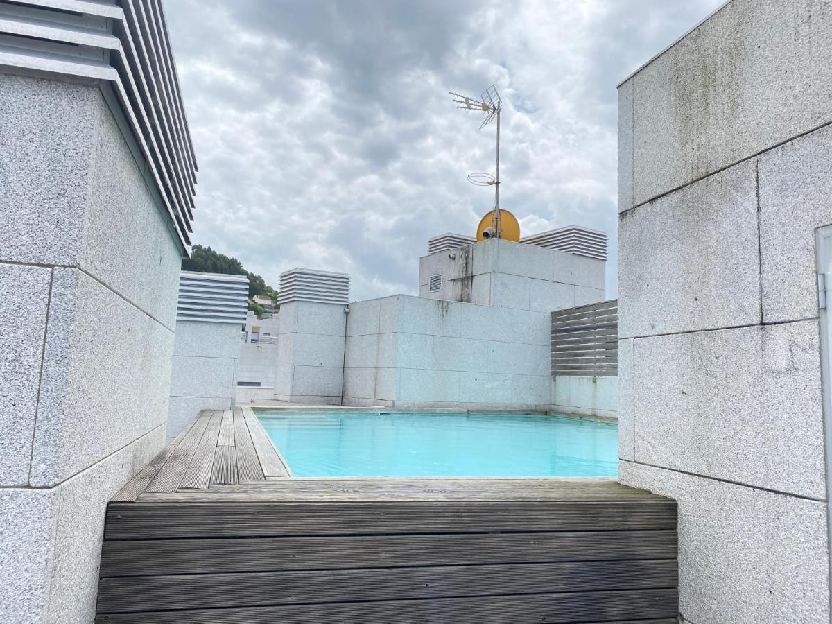 Apartamento Con Piscina Daire Vigo Dış mekan fotoğraf